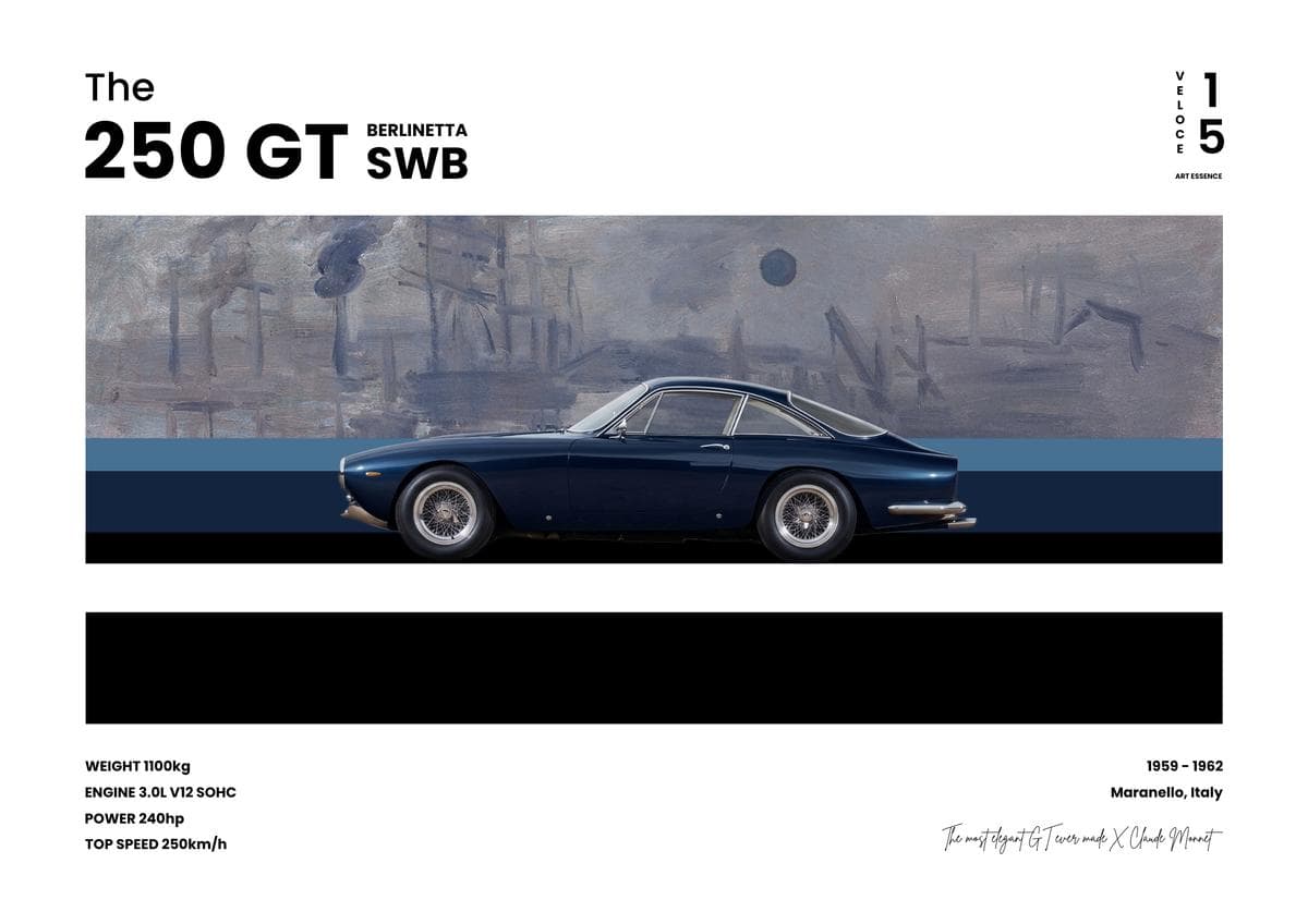 250 GT Berlinetta SWB "Claude Monet"